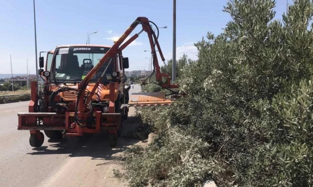 Εργασίες κοπής πρασίνου από 29/9 στην Εθνική Οδό Θεσσαλονίκης